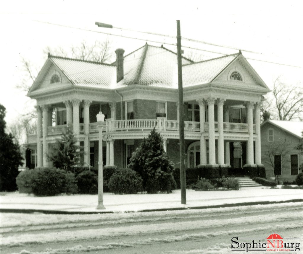 PHOTO CAPTION: The Holz-Timmermann House, 417 W. San Antonio St., circa 1930s.