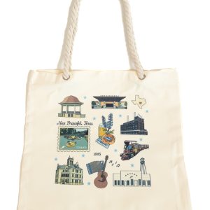 Tote Bag New Braunfels Landmarks