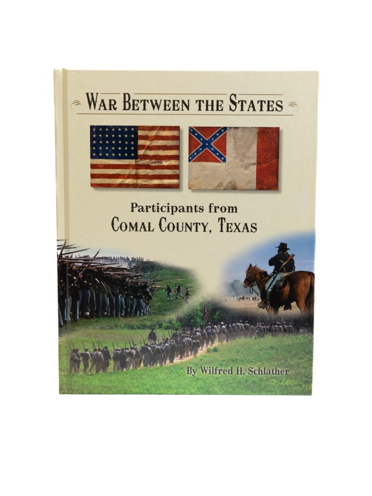 War Between The States Participants From Comal County Texas