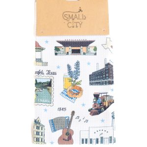 New Braunfels Landmarks Dish Towel
