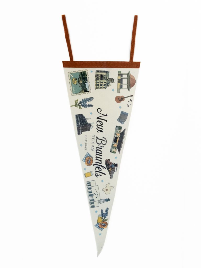 New Braunfels Landmarks Flag