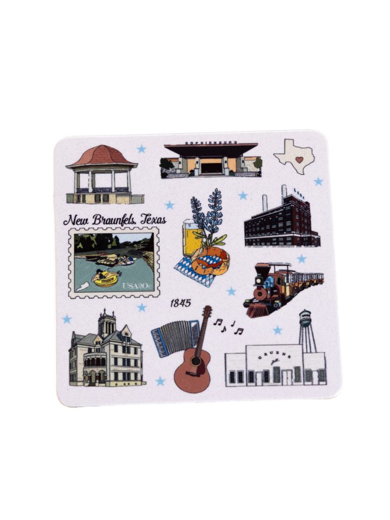 New Braunfels Landmarks Magnet