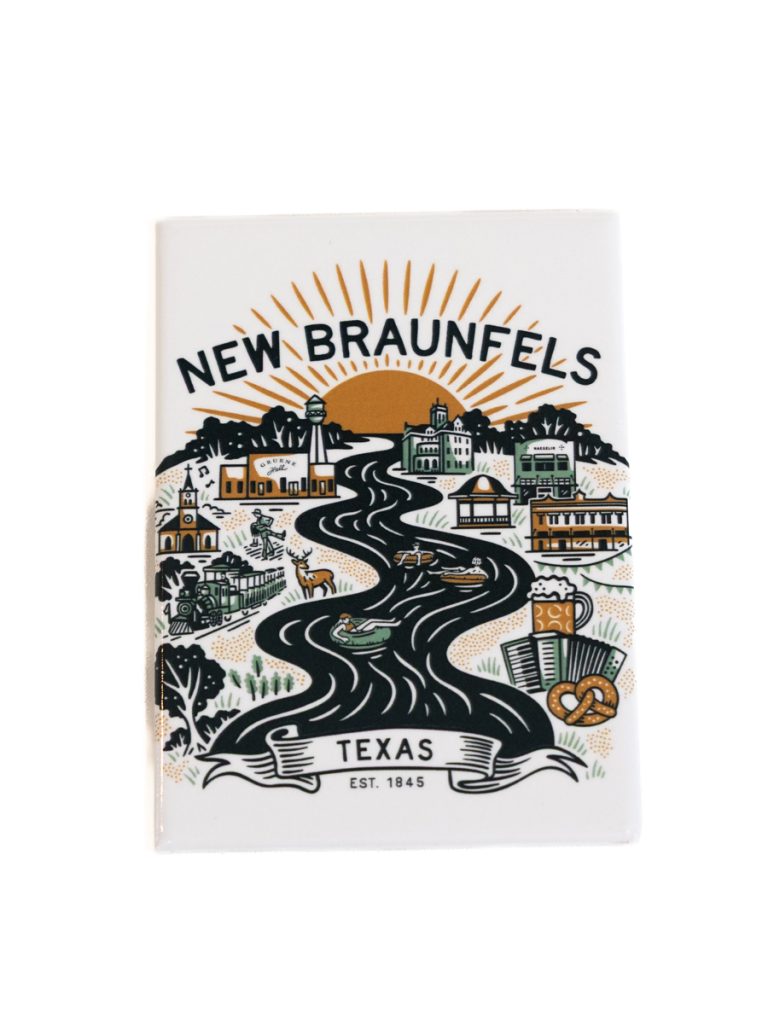 New Braunfels River Magnet