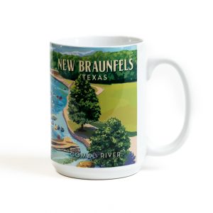 New Braunfels Landmarks Mug