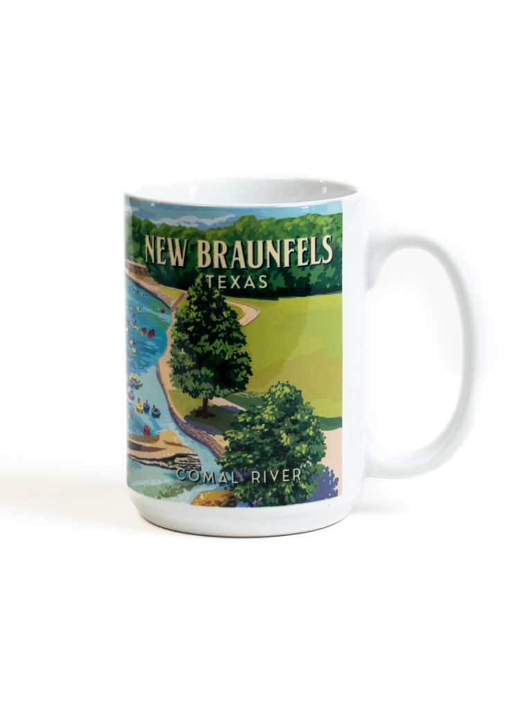 New Braunfels Landmarks Mug