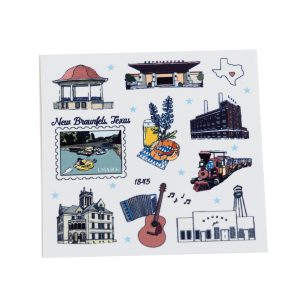 New Braunfels Landmarks Sticker