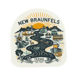 New Braunfels River Sticker