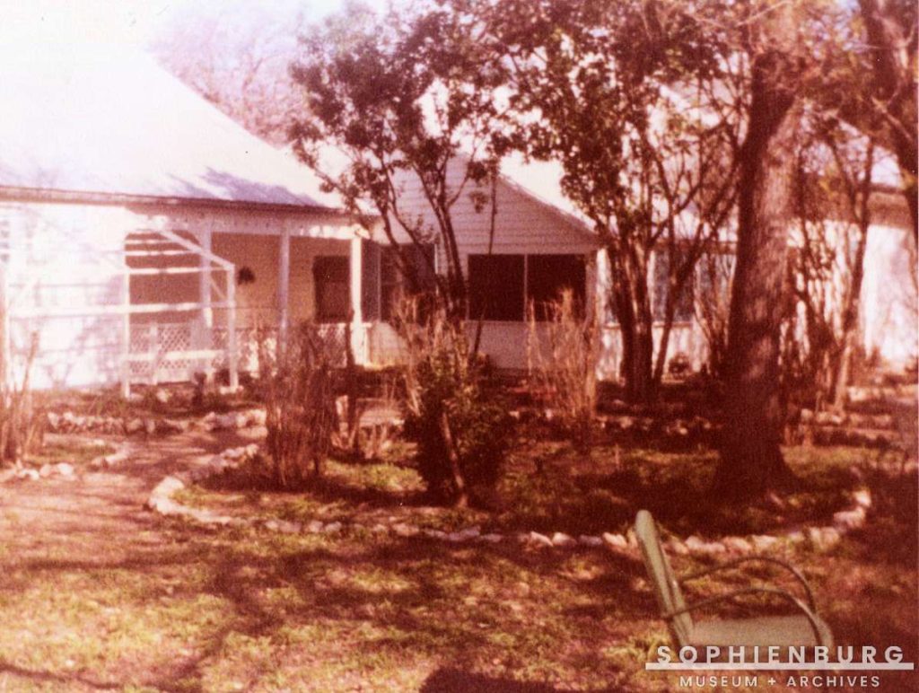 PHOTO CAPTION: Von Coll home back side.